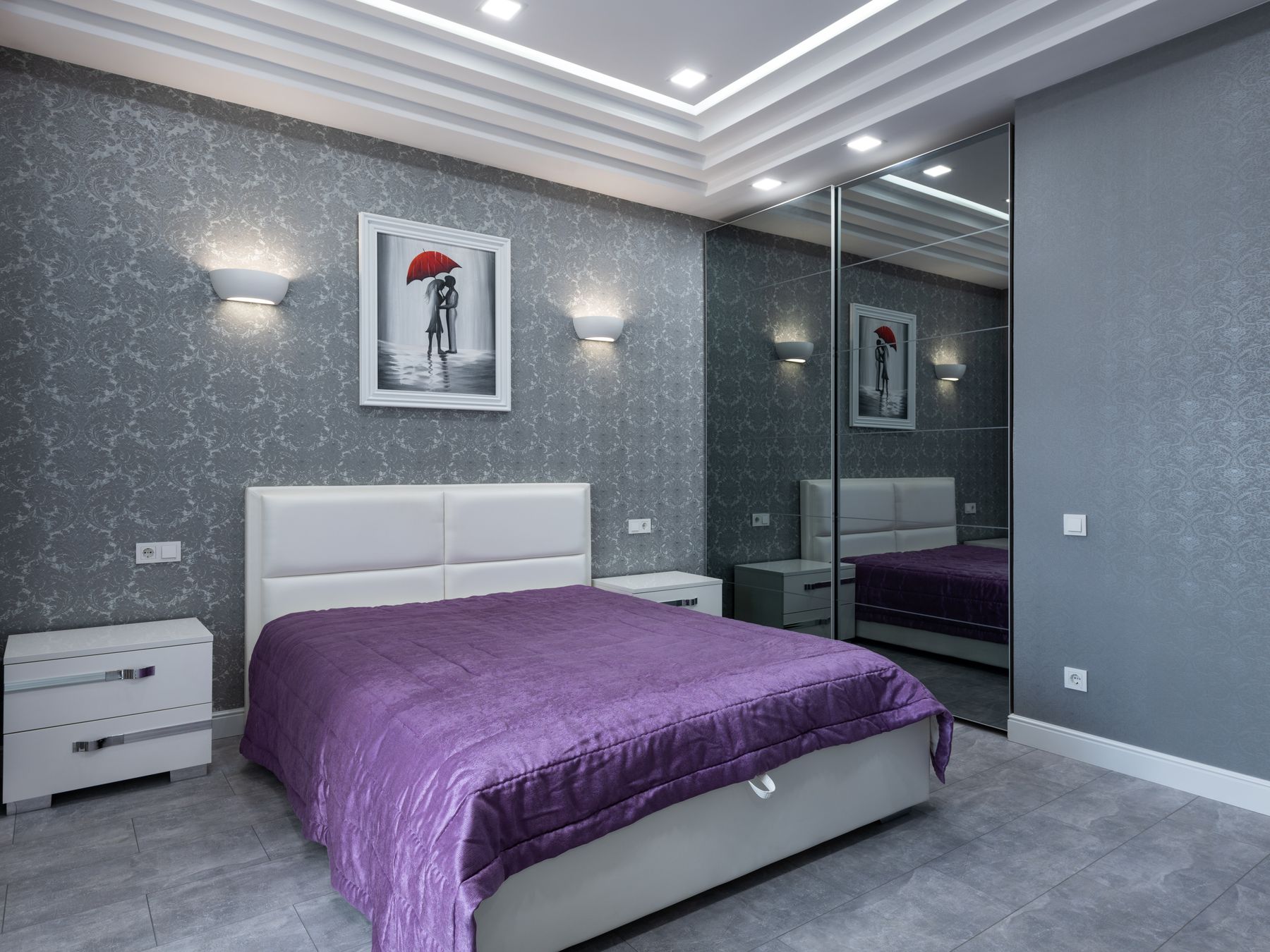 Wallpapering in Crossness — walls rolled to an even, flat finish