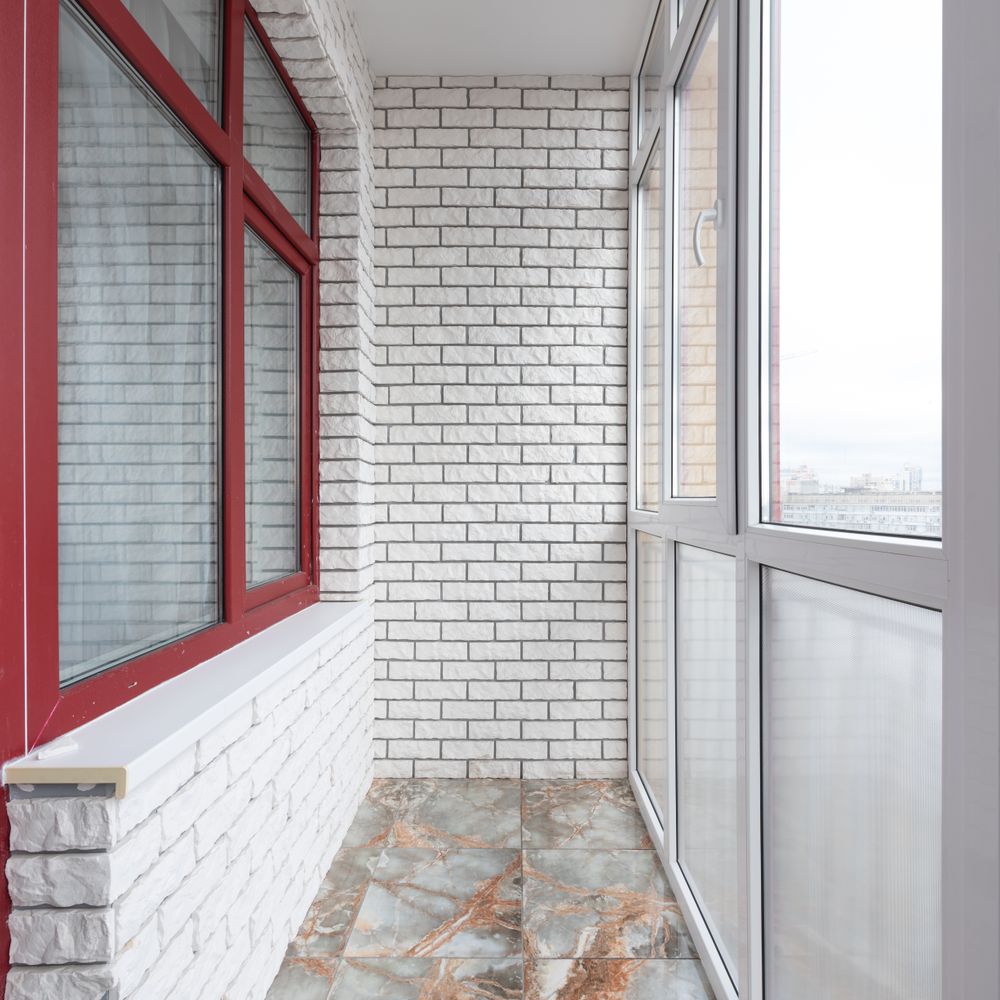 uPVC Spraying in Kentish Town — surfaces prepped and cut in by hand