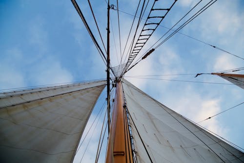 Free stock photo of adventure, blue, boat