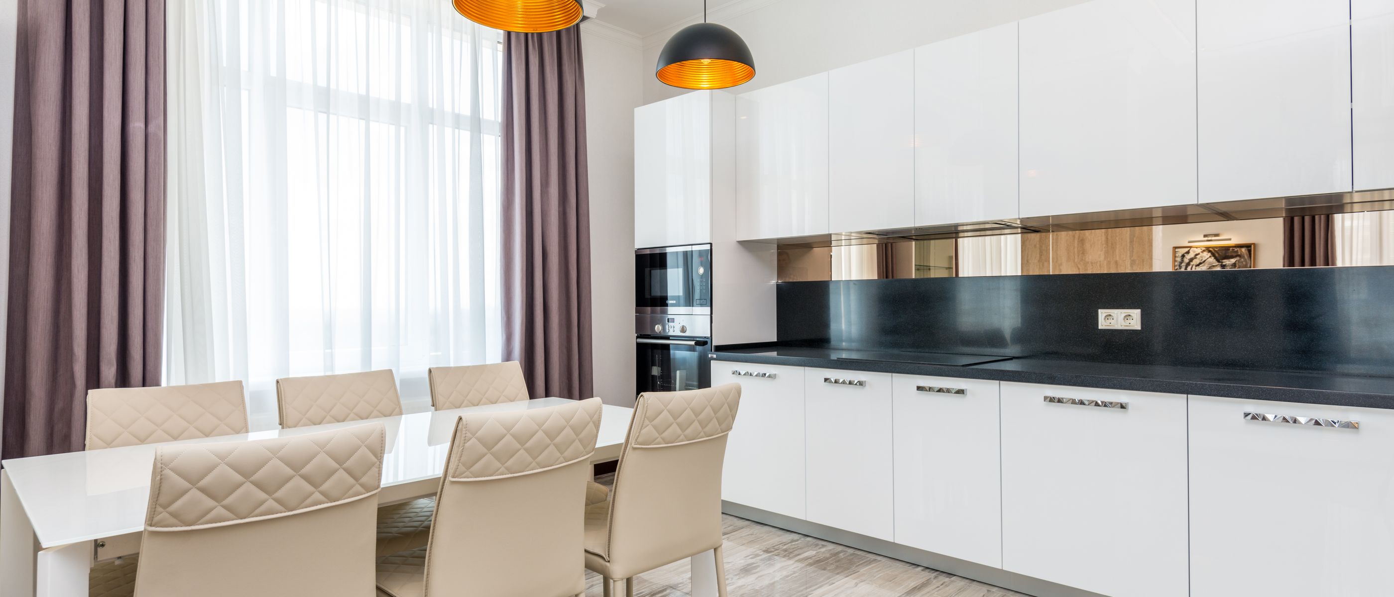Kitchen Spraying in Kingston upon Thames — surfaces prepped and cut in by hand