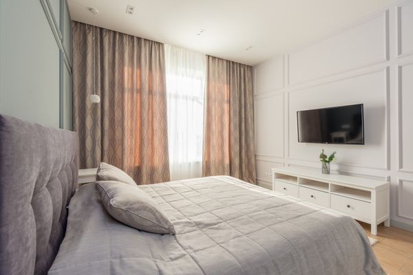 Minimal plaster bedroom — photo by Max Vakhtbovych on Pexels