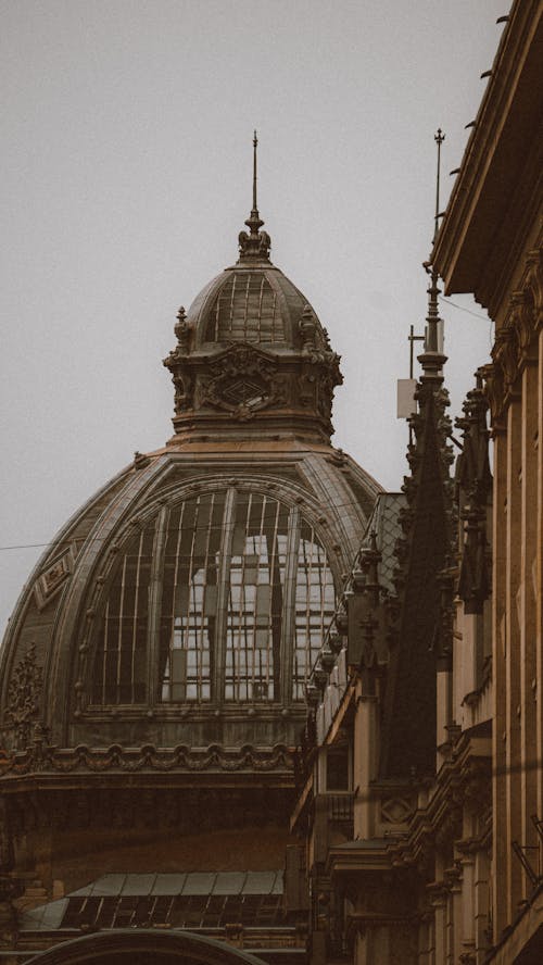Free Baroque Dome of Cathedral Stock Photo