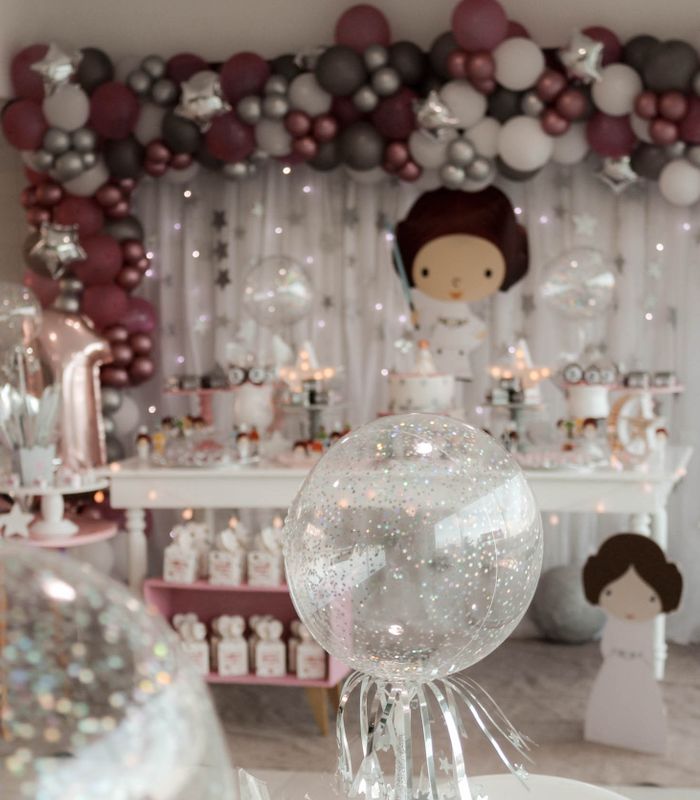 Decoração de festa de aniversário