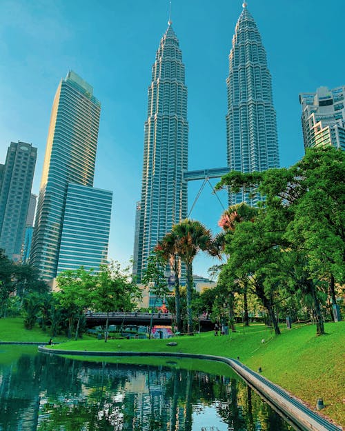 Gratis arkivbilde med arkitektur, berømt landemerke, klcc park