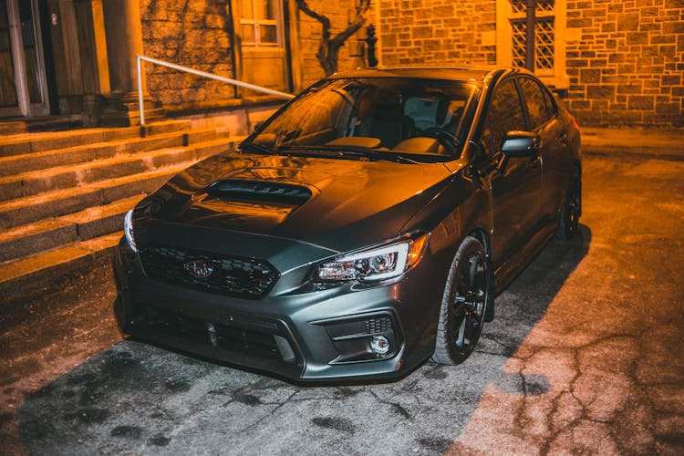 A Gray Subaru Impreza WRX