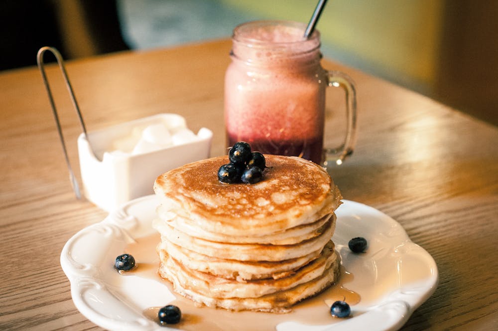 Clotted Cream Pancakes