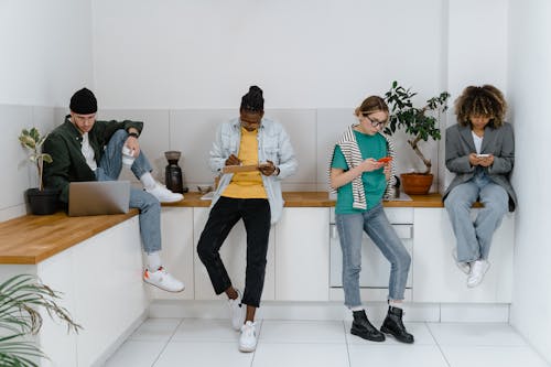 Women using their Smartphone