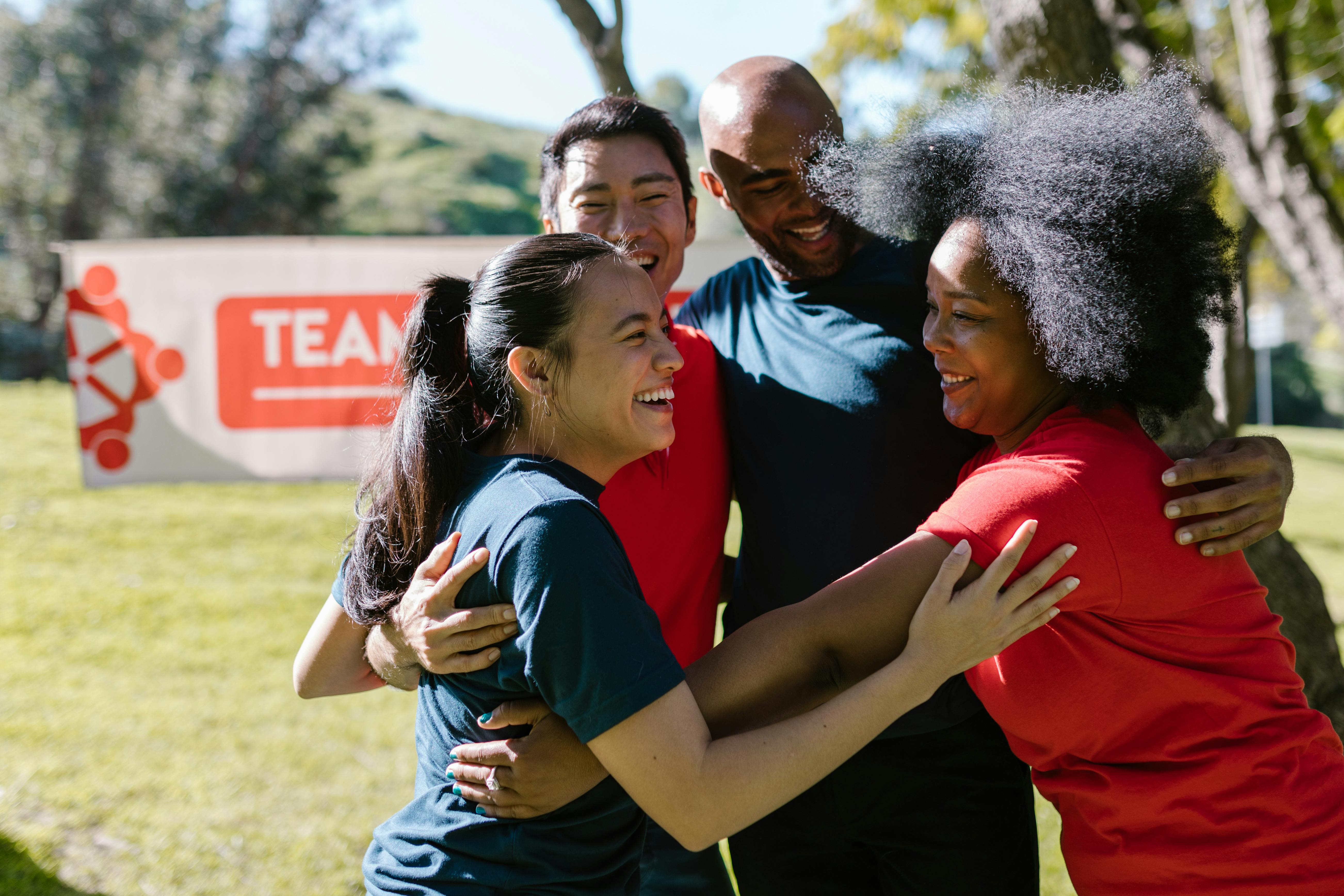 People Giving Each Other A Hug · Free Stock Photo