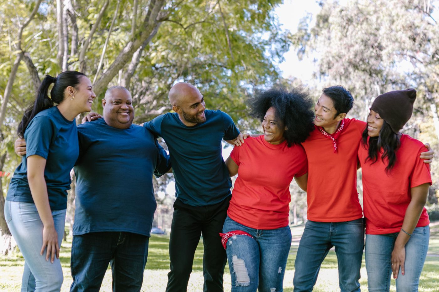 Black family reviewing their credit monitoring plan together
