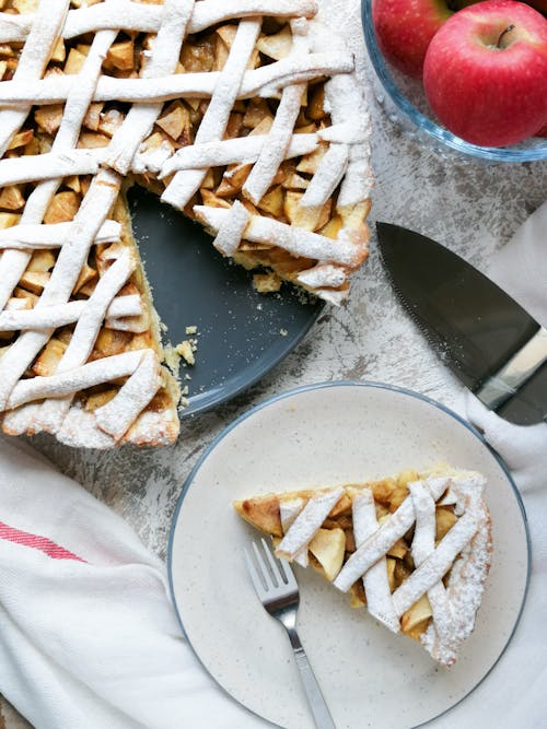 Ingyenes stockfotó almák, almás pite, élelmiszer témában