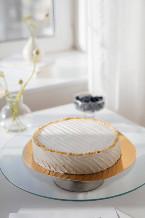 White Cake on the Table