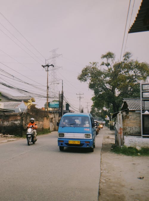 Foto d'estoc gratuïta de angkot, carrer, mode de transport