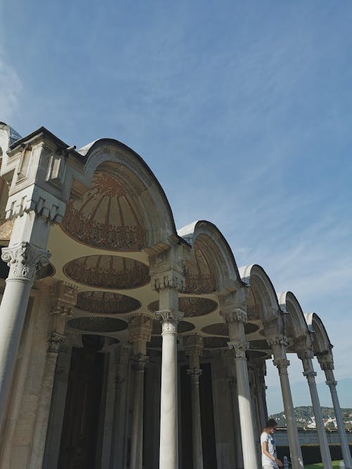 Low Angle View of a Historic Building