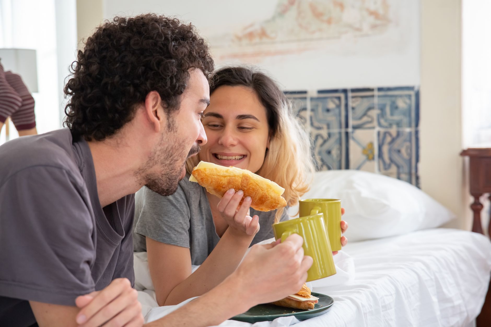 Ausschlafen und Frühstück im Bett