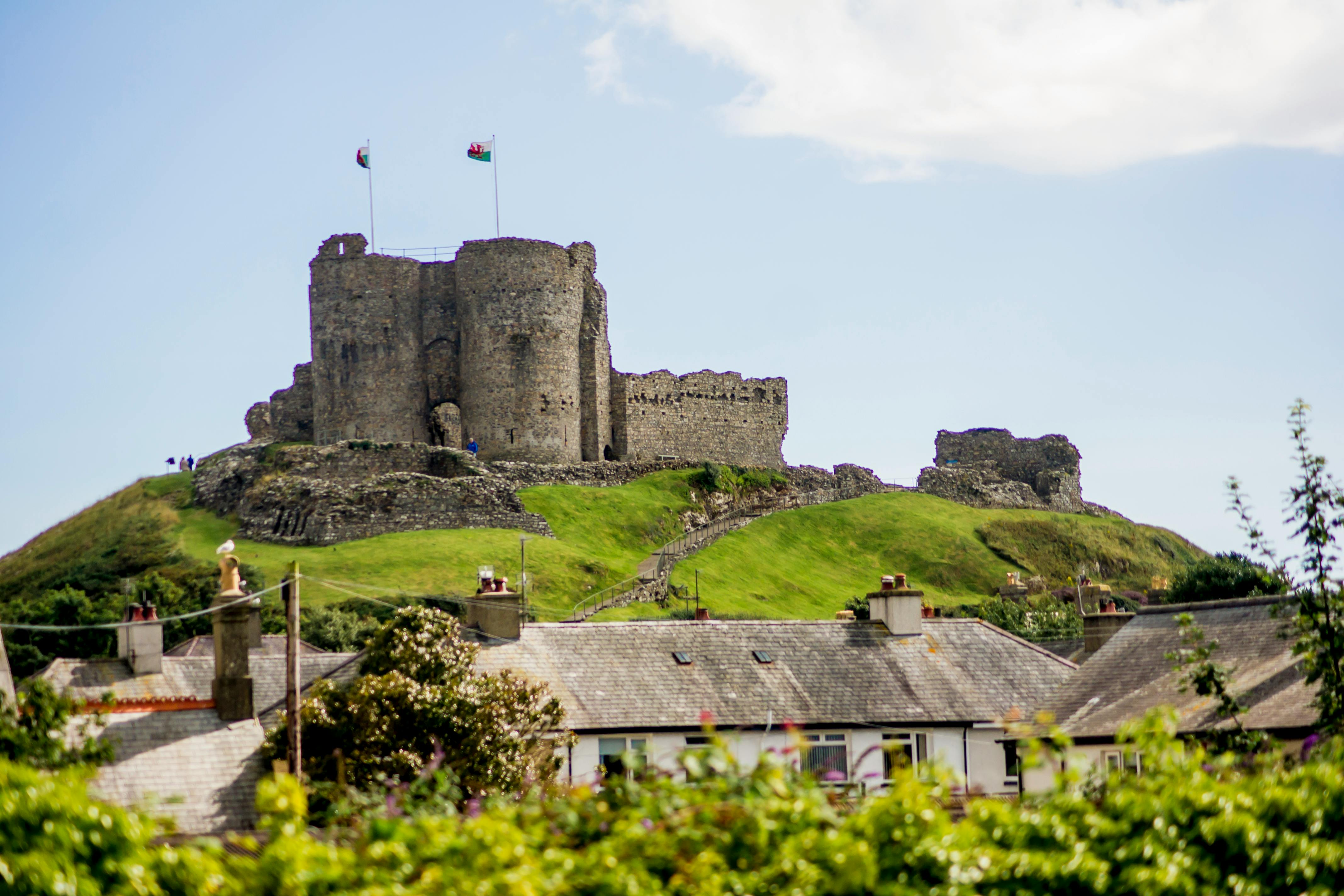 Free stock photo of Castles of North Wales, Criccieth, Criccieth Castle