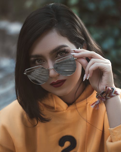 Portrait of Woman in Sunglasses