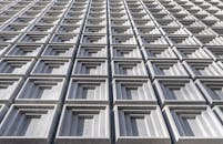 Architectural Details of Concrete Building