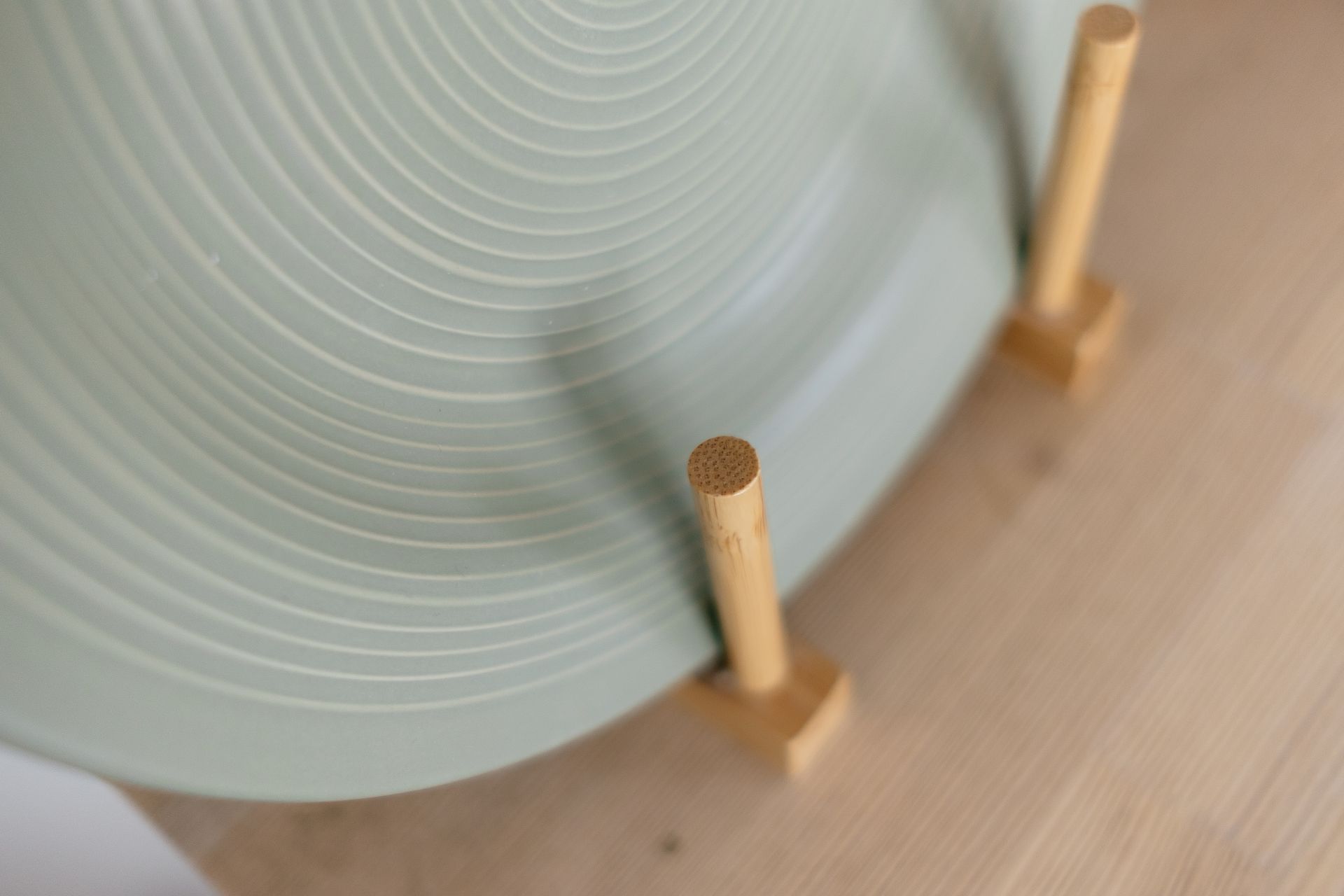 Plate on a Dish Rack