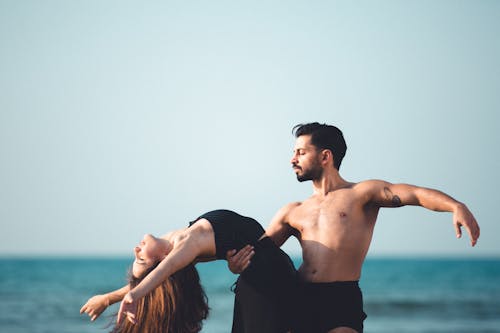 Man and Woman Dancing