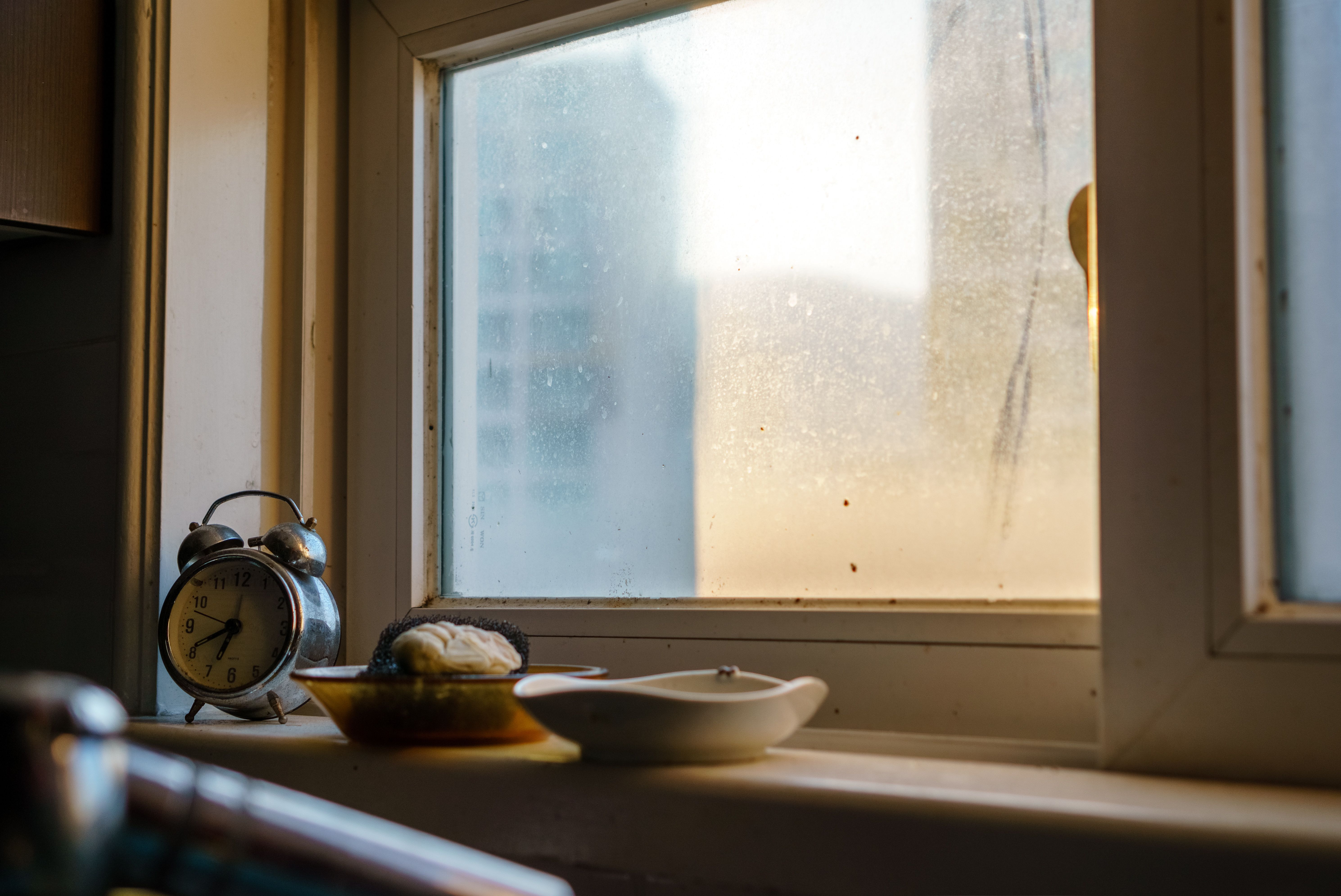 Free stock photo of evening, golden-hour, kitchen, shadow