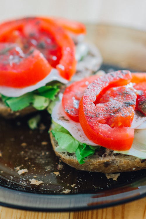 三明治, 番茄, 食物 的 免费素材图片