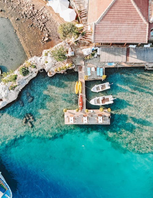 Free stock photo of antalya, beach, boats