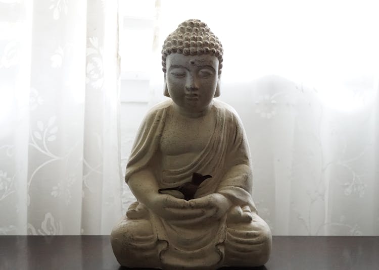 Stone Buddha Figure