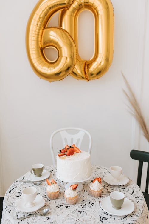 White Cake on the Table