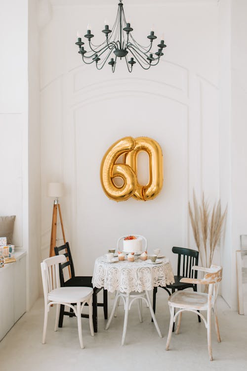 Free White Cake on the Table Stock Photo