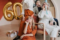 Youthful Elderly Women