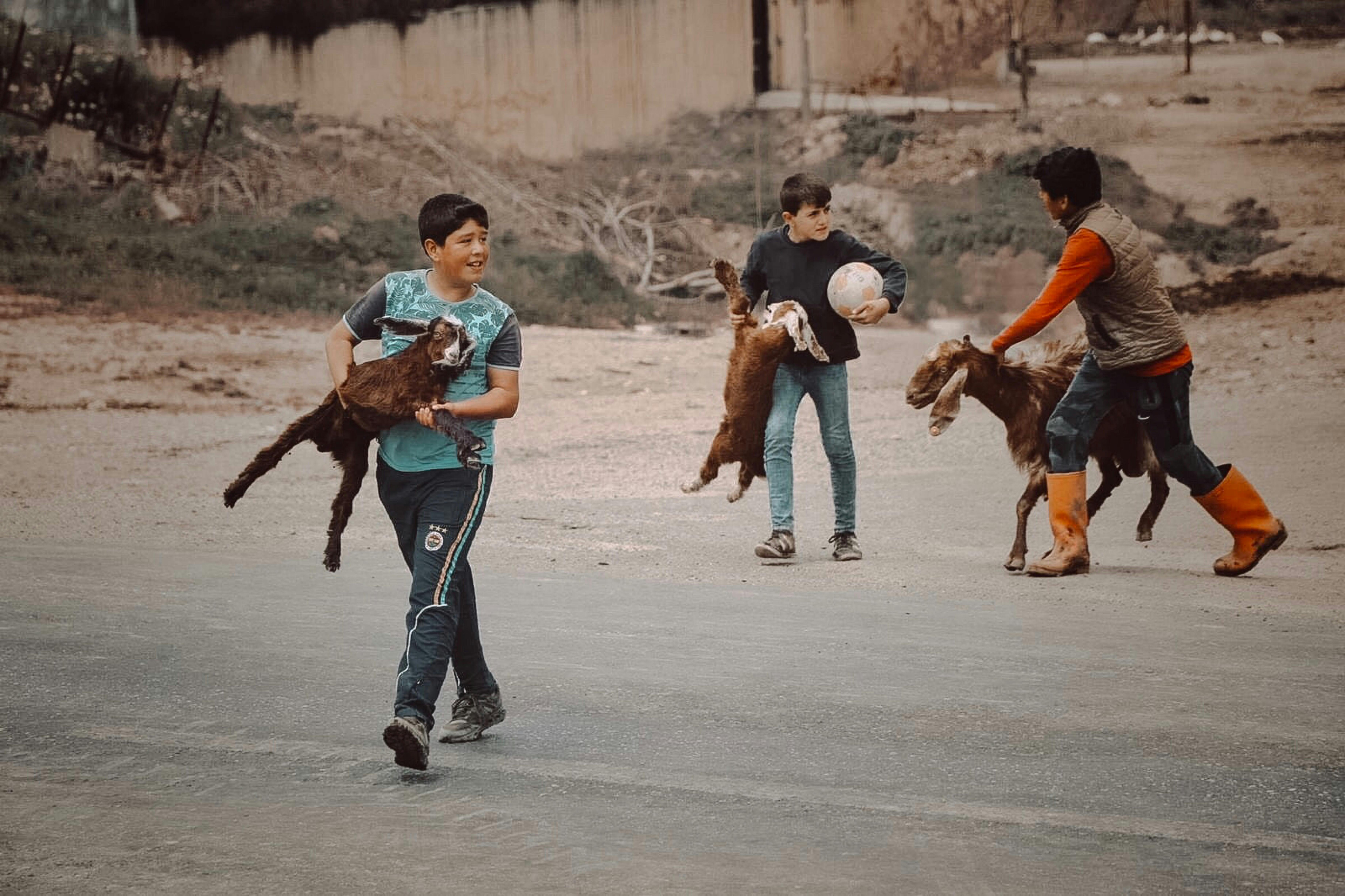 Television studio setup with cameras and stage lights