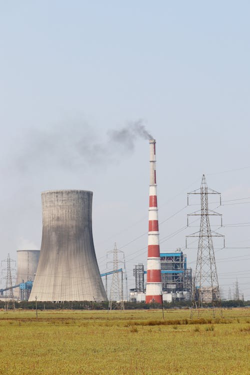 Základová fotografie zdarma na téma chladící věž, denní, elektrárna