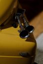 Yellow Car with Air Horns