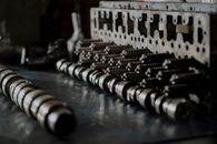Engine Cylinder Head with Camshafts