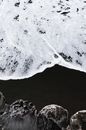 White and Black Abstract Painting