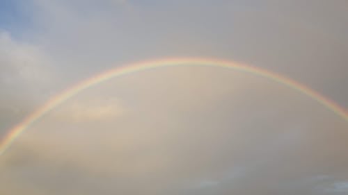 Foto profissional grátis de arco-íris, atmosfera, cenário