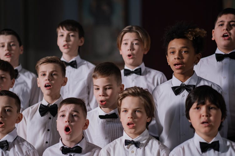 Boys In The Choir Singing