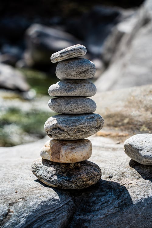 Darmowe zdjęcie z galerii z balansowanie skał, kamienie, medytacja