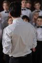 Back View of Man in White Long Sleeves