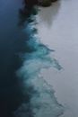 White Clouds over Body of Water