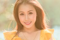 Portrait of Smiling Brunette