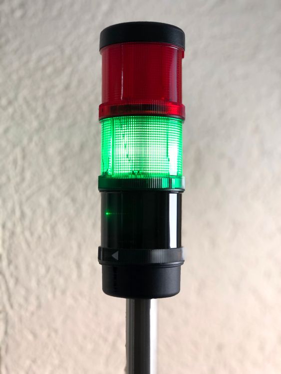 The status light was green. Our listing was still gone.