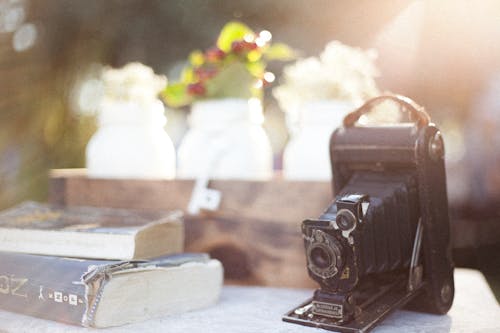 Free stock photo of old style, vintage, vintage camera