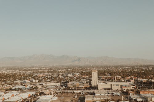 Безкоштовне стокове фото на тему «горизонт, знімок із дрона, місто»