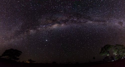 Бесплатное стоковое фото с galaxy, вечер, звездная ночь