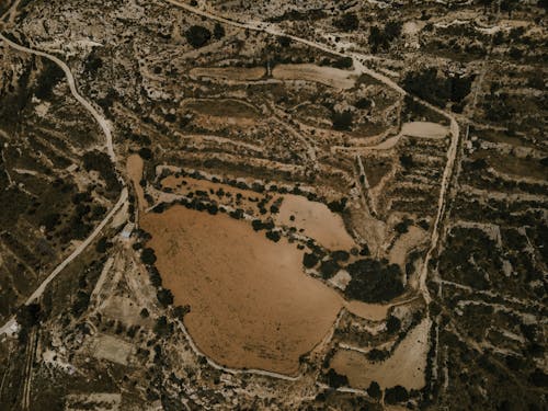 Drone Shot of the Countryside