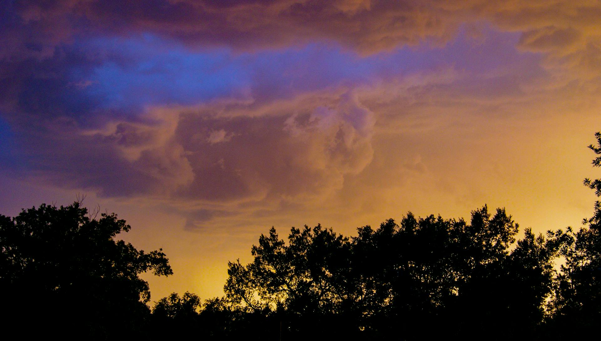 Free stock photo of Stormy Sunset