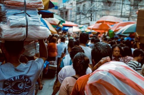 Photo of People in the Market Place