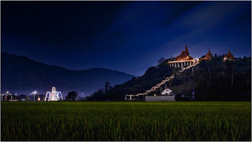 Fotobanka s bezplatnými fotkami na tému bầu trời, binh minh, canh dong