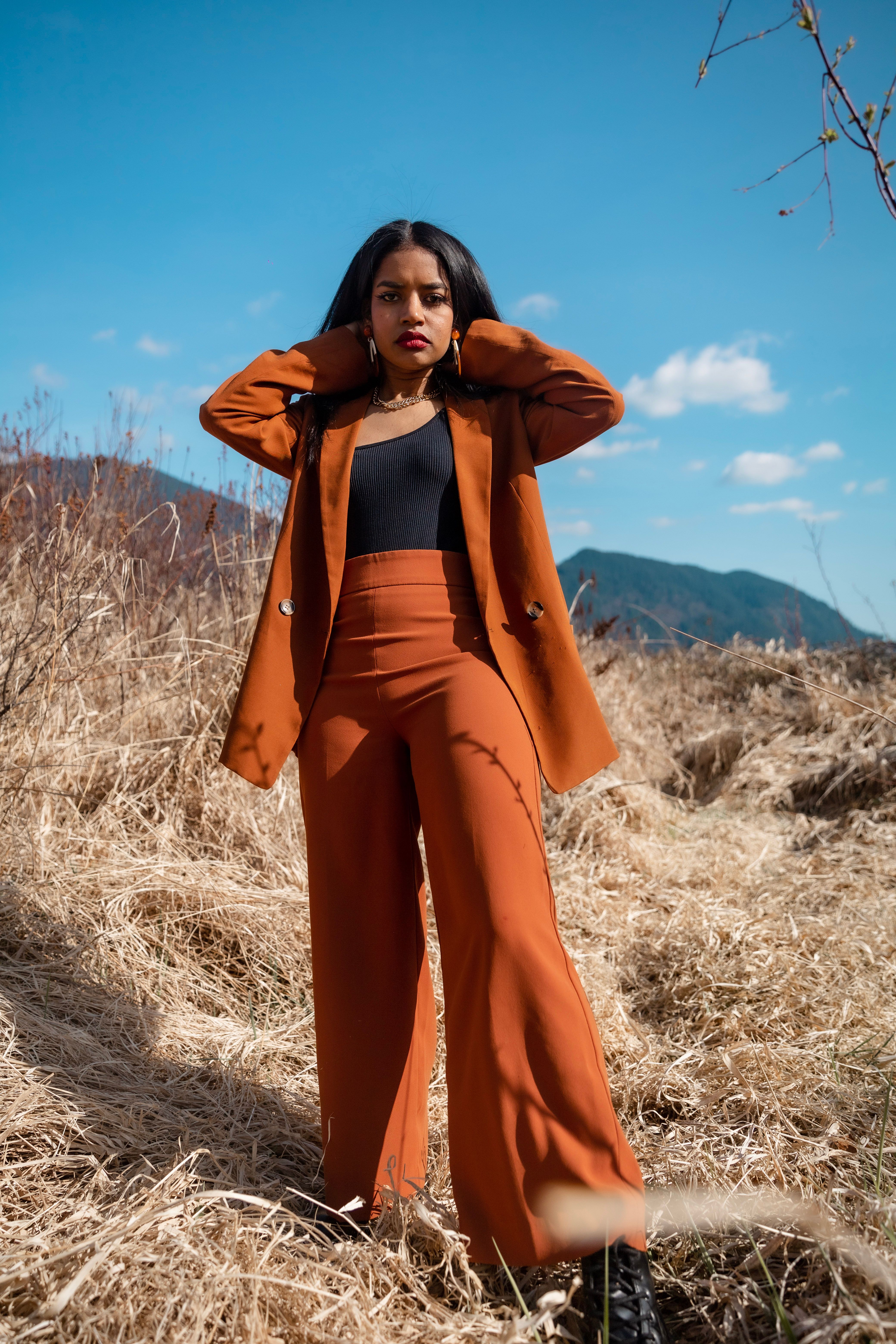 Calça Wide Leg